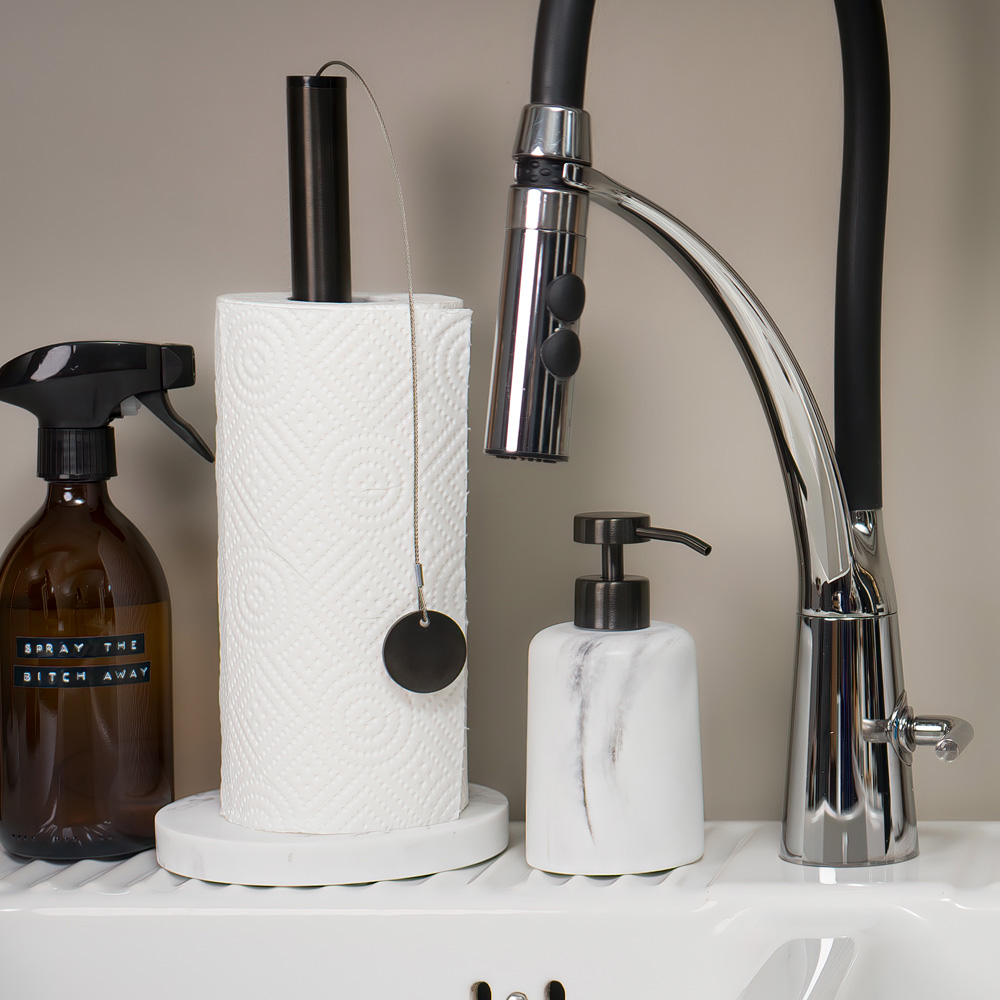 Spring Tvålpump 15 cm Vit