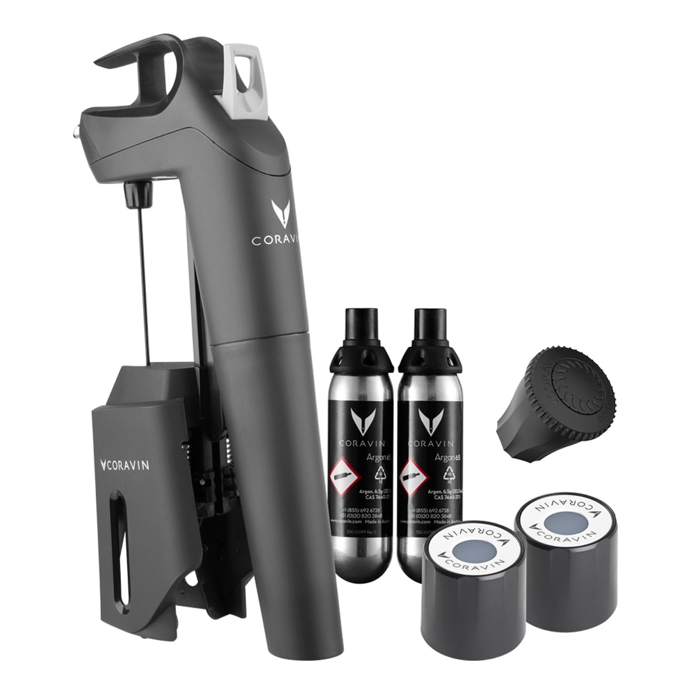 Timeless Vinkonserveringssystem 6 delar Svart