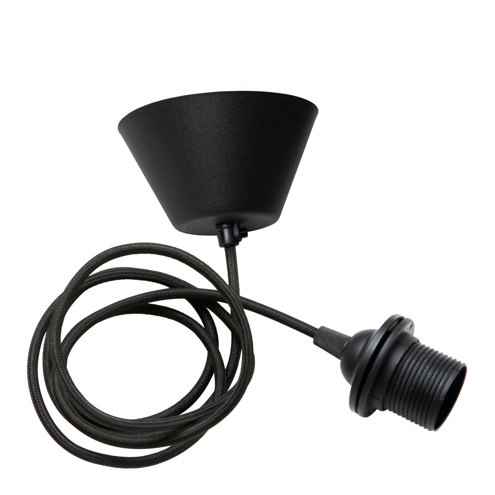 Ceiling Takupphängare E27 Svart