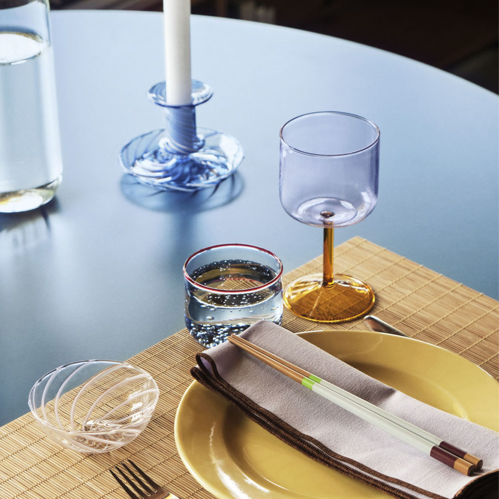 Flare Stripe Ljusstake 11x7,5 cm