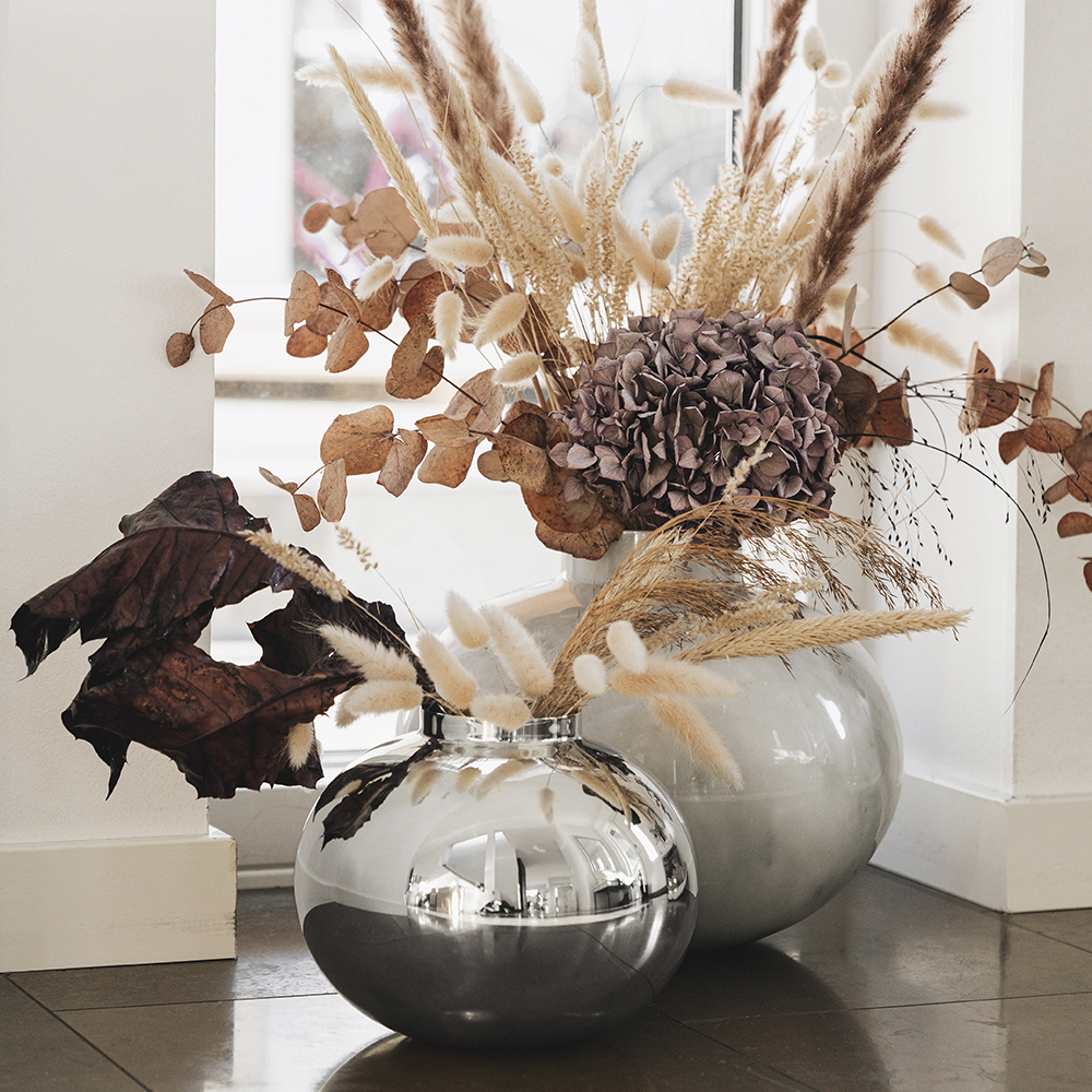 Amico Vas 20 cm Förnicklad Mässing