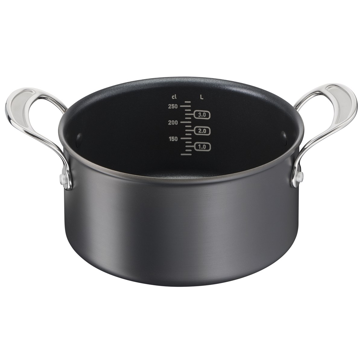 Jamie Oliver Gryta Tefal Cook's Classic Hard Anodized 24 cm med lock 5,2 L
