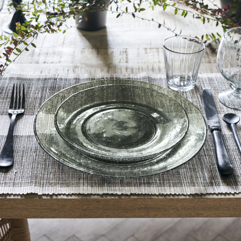 Rain Tallrik 21 cm 2-pack Gr&ouml;n