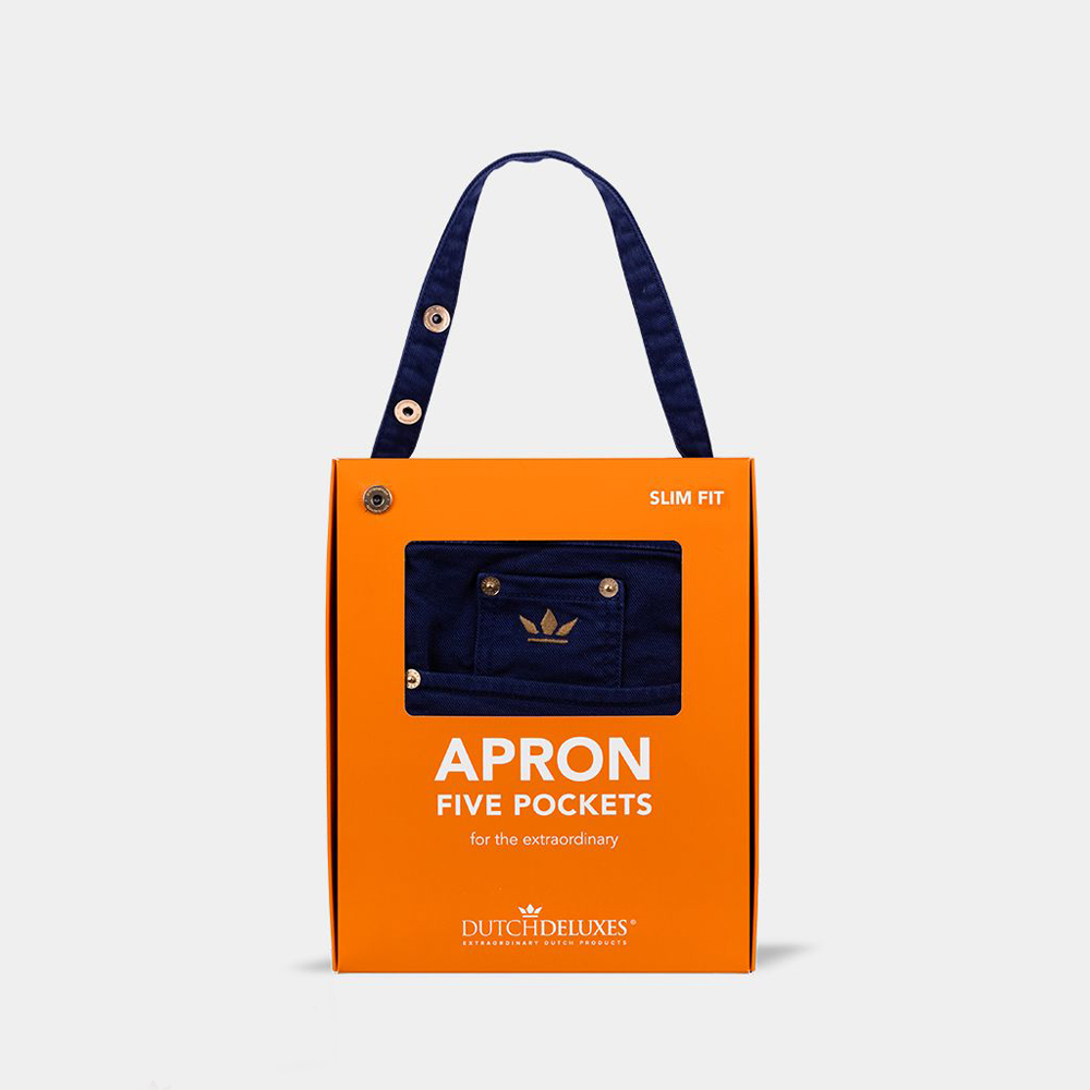 Förkläde Fem Fickor SlimFit Dark Blue