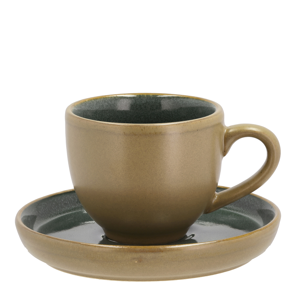 BITZ Espresso med fat 7 cl Wood/Forest