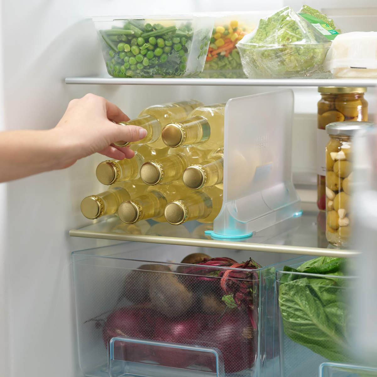 FridgeStore Kylskåpsförvaring Hyll-delar 15,5 cm Klar