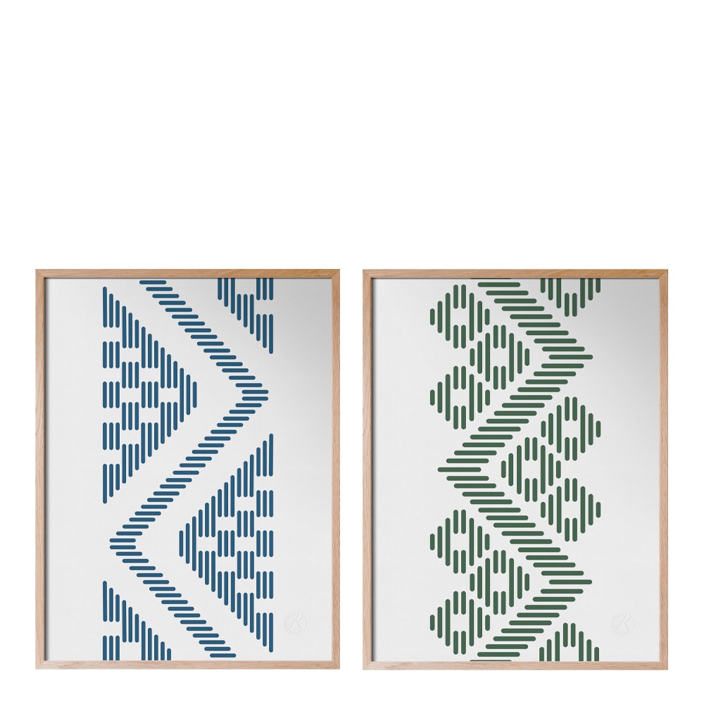 Poster Dalsömmar 30x40 cm 2-pack