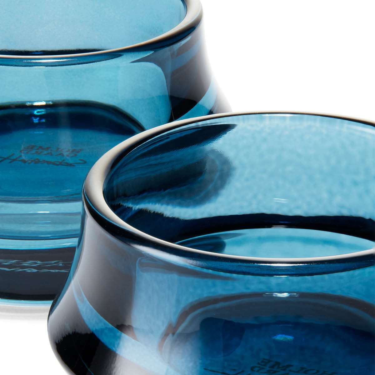 Arc Ljuslykta 7,2 cm 2-pack Mörkblå