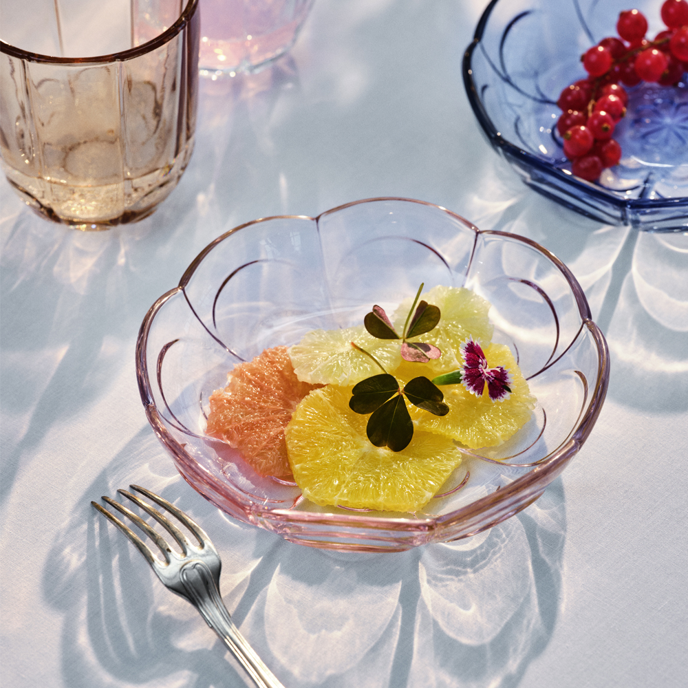 Lily Vattenglas 32 cl 2-pack Toffee Rose