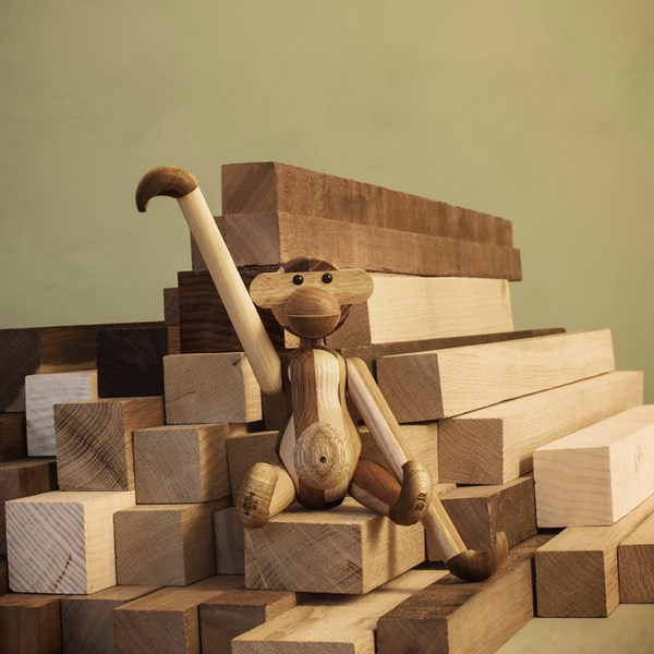 Kay Boyesen Apa Jubileum 18 cm Blandade träslag