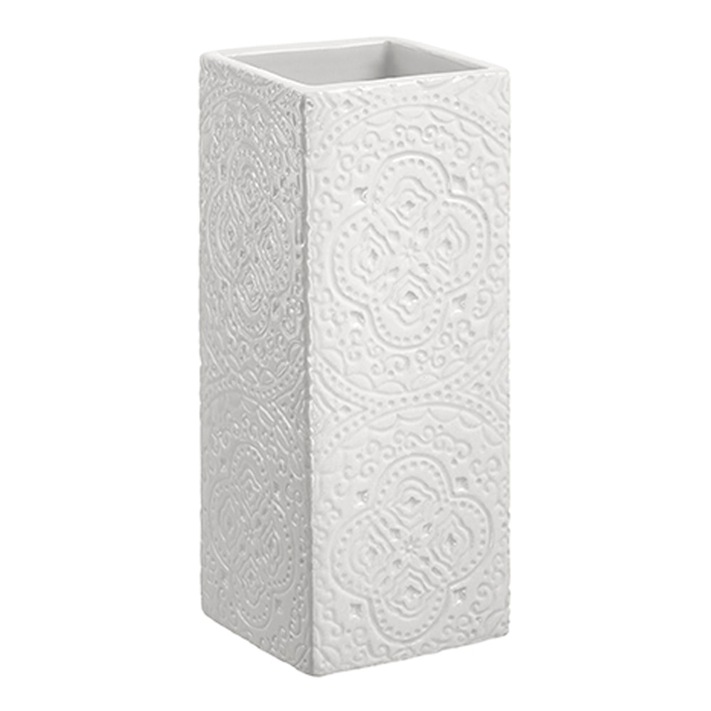 Kub Orient Diskborsthållare 15 cm Vit