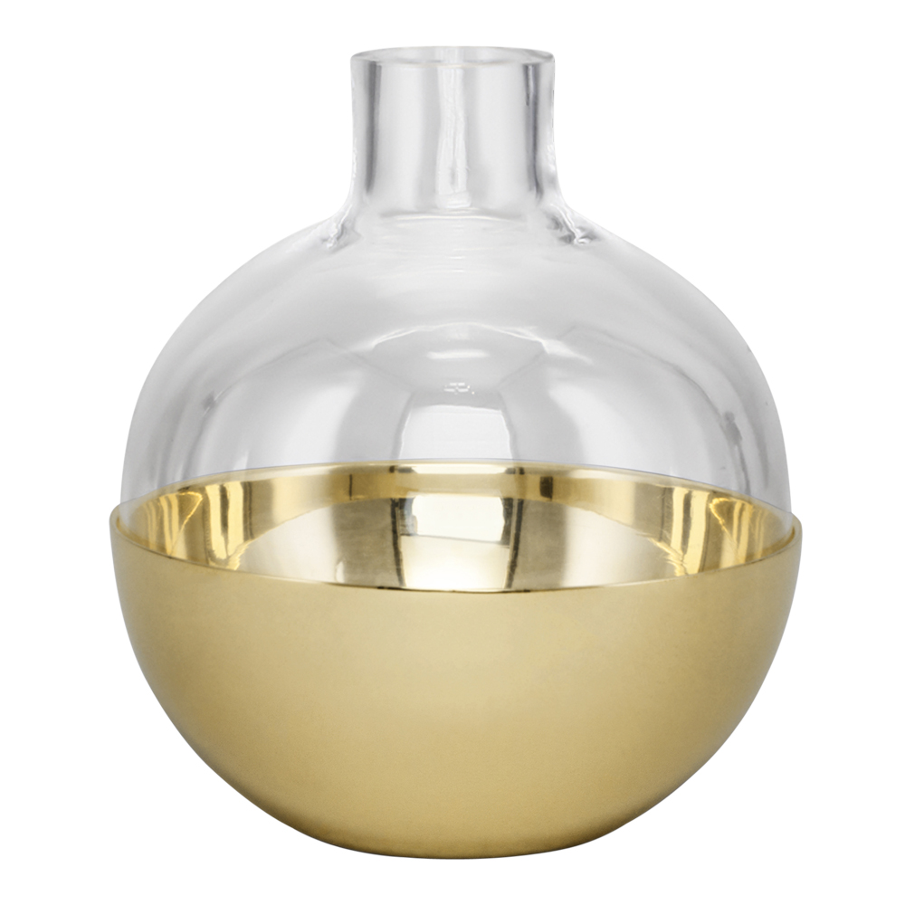 Pomme Vas/Lykta 9,5 cm Mässing