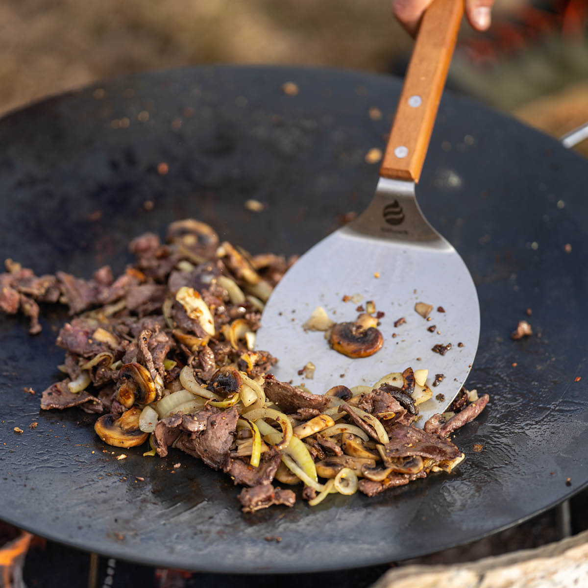 Hamburgerspatel 47 cm