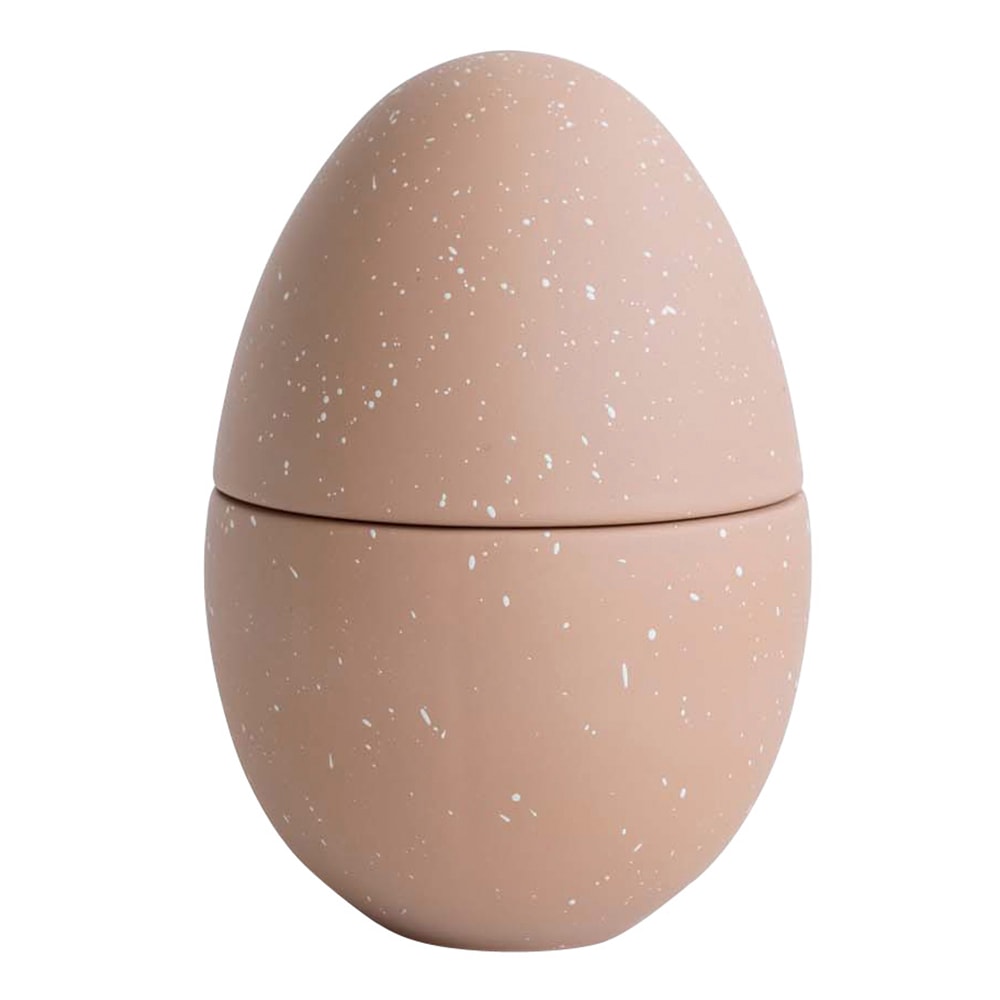 Bonbonniere Påskägg 18 cm Café au Lait/Shell