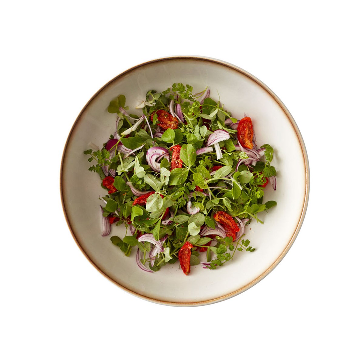 Salladsskål 30 cm Gräddvit