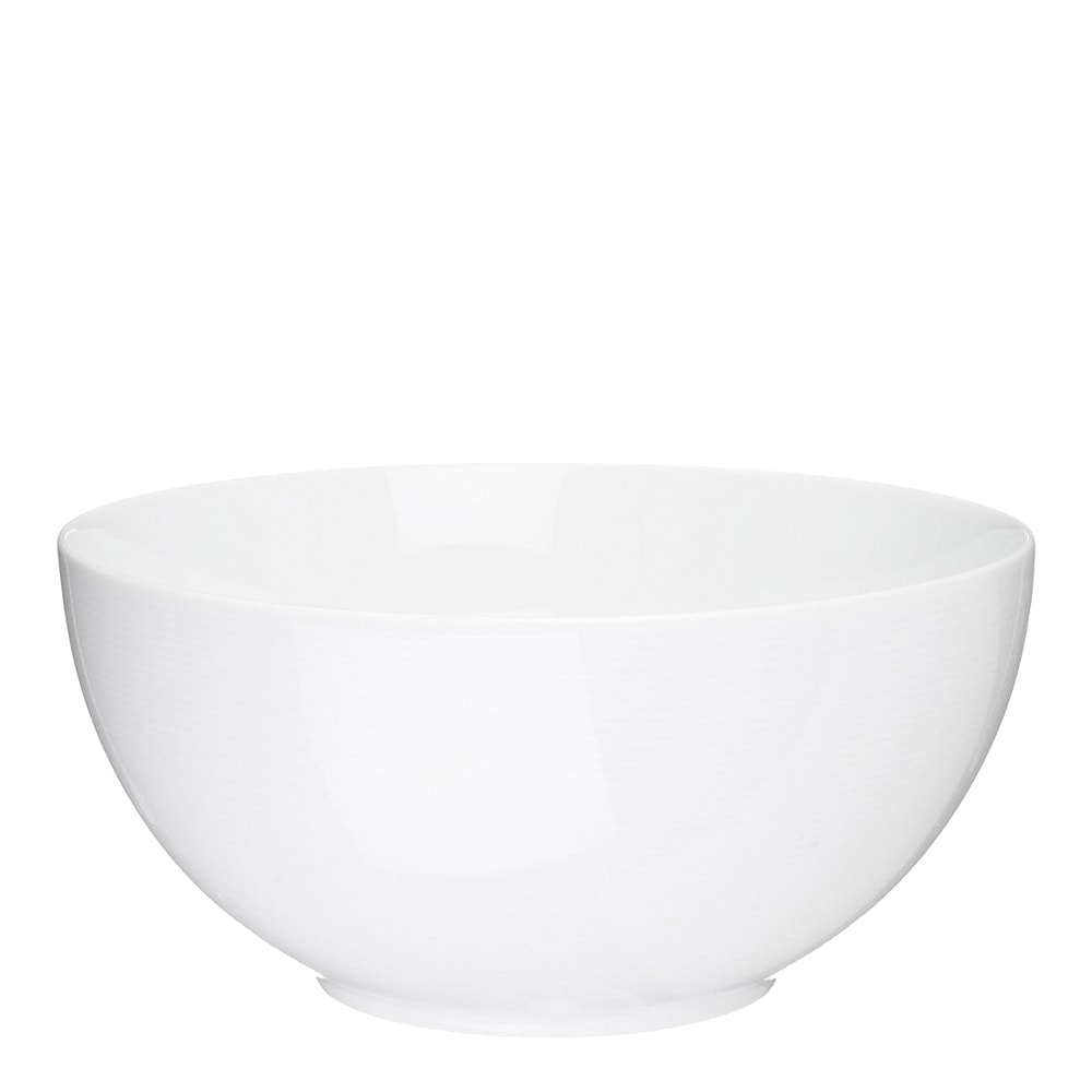 Skål låg 23 cm Vit