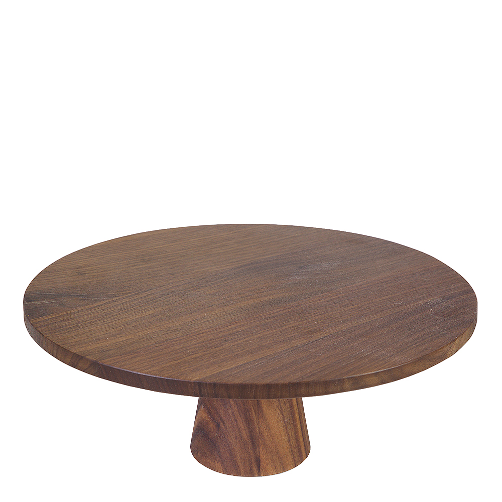 Displayfat Large 32 cm Valnöt