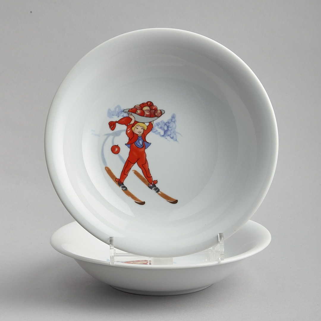 Tomtejul djupa tallrikar