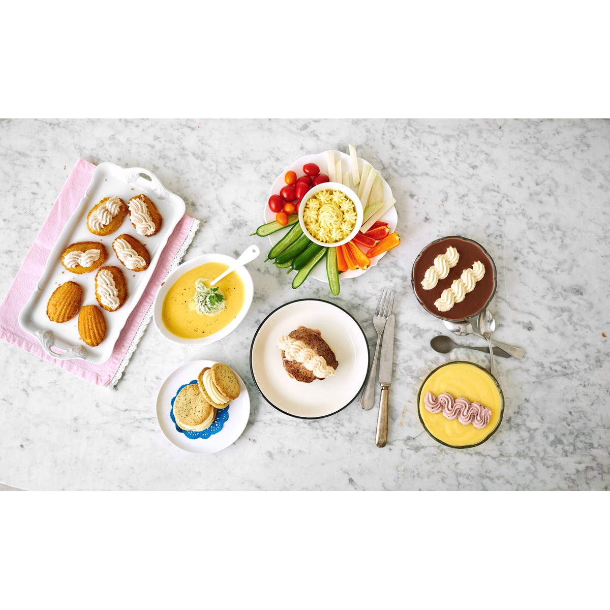 Deco cream Whipper Visp Vit