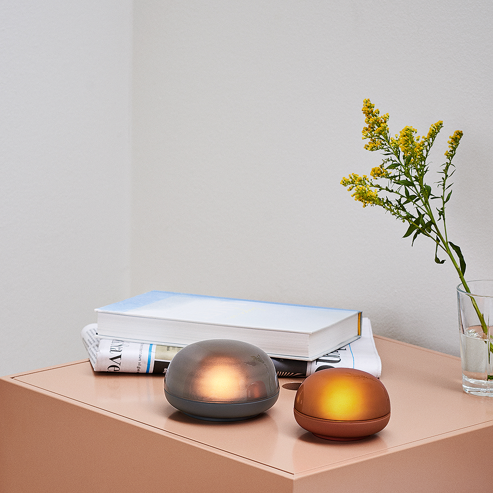 Soft Spot Led-Lampa 9 cm Bärnsten