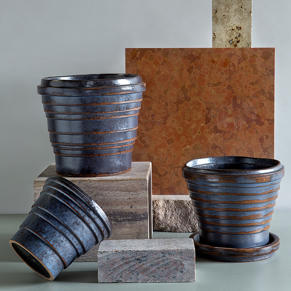 Jupiter Kruka/Fat 25 cm Vintage Metallic