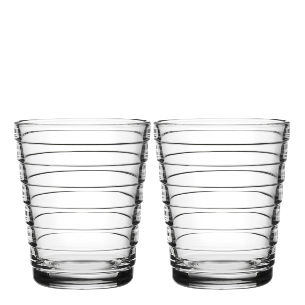 Aino Aalto Glas 22 cl 2-pack Klar