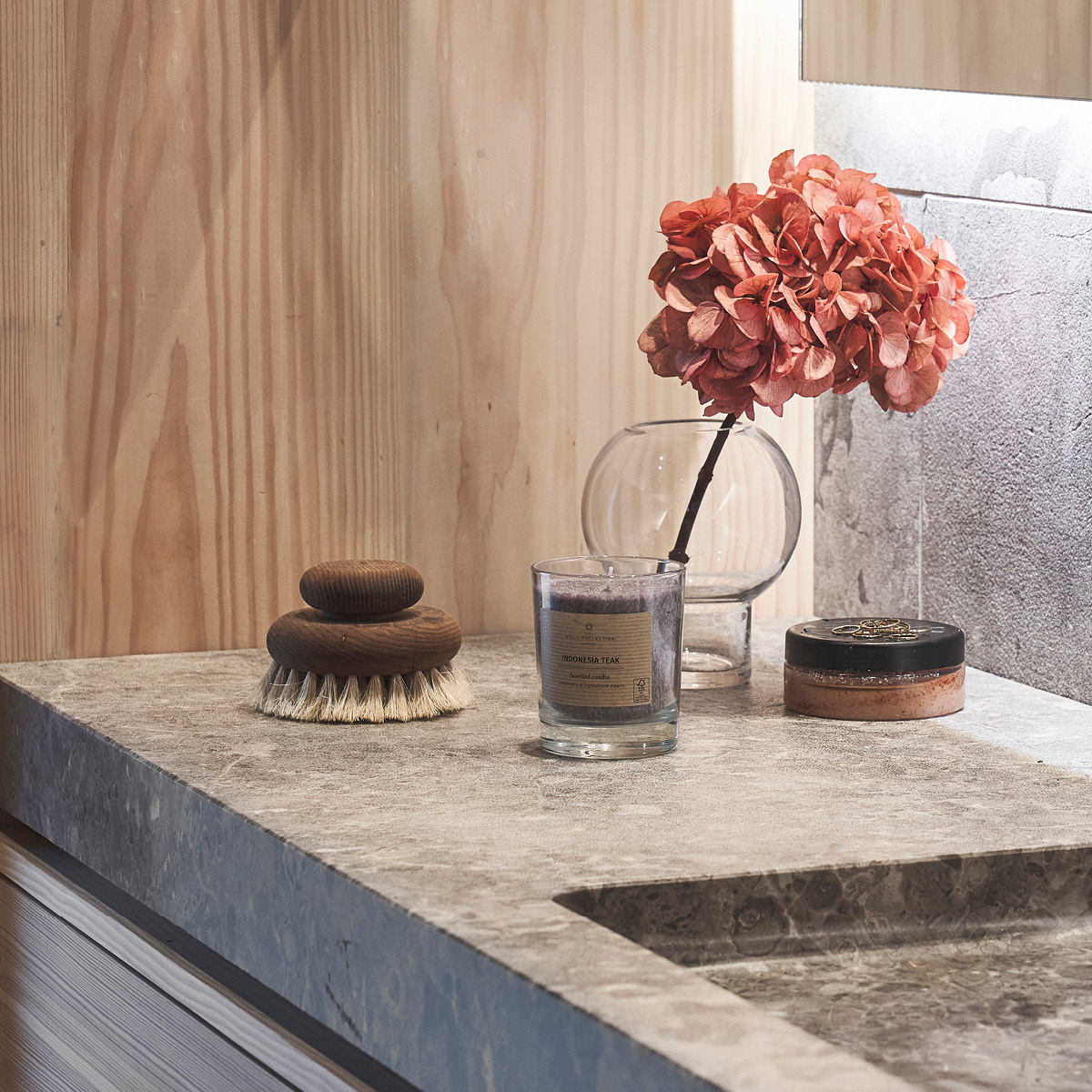 Kras Doftljus 10 cm Svart