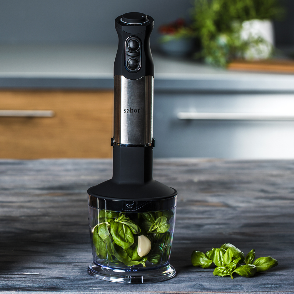 Ultimate Stavmixer 1000 W Rostfri/Svart