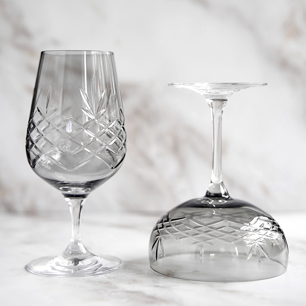 Crispy Gatsby Champagneskål 30 cl 2-pack Grå