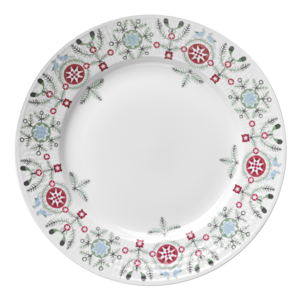 Swedish Grace Winter Tallrik flat 21 cm