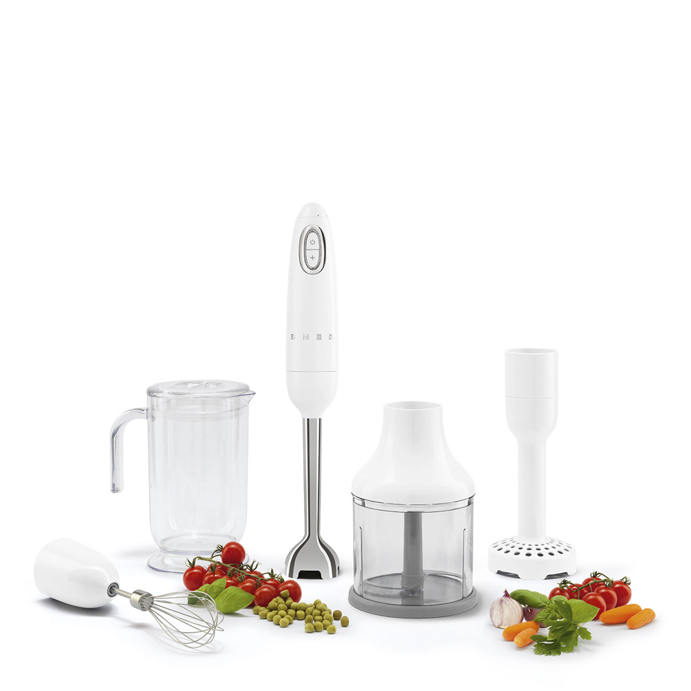 Smeg 50?s Style Stavmixer 700 watt Vit