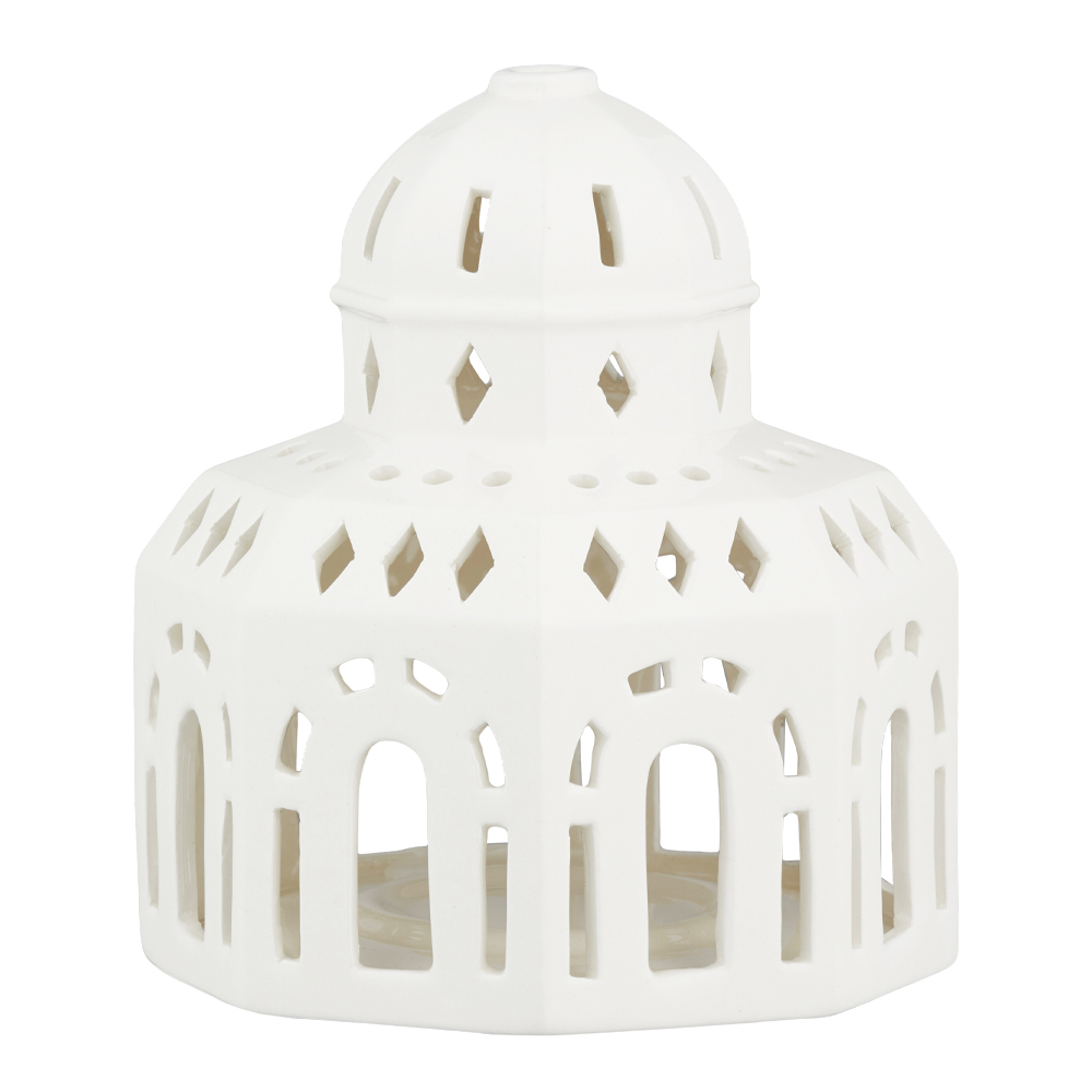 Urbania Ljuslyka Glassalen 14,5 cm Vit