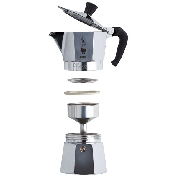 Moka Express Espressokokare 1 Kopp Blank