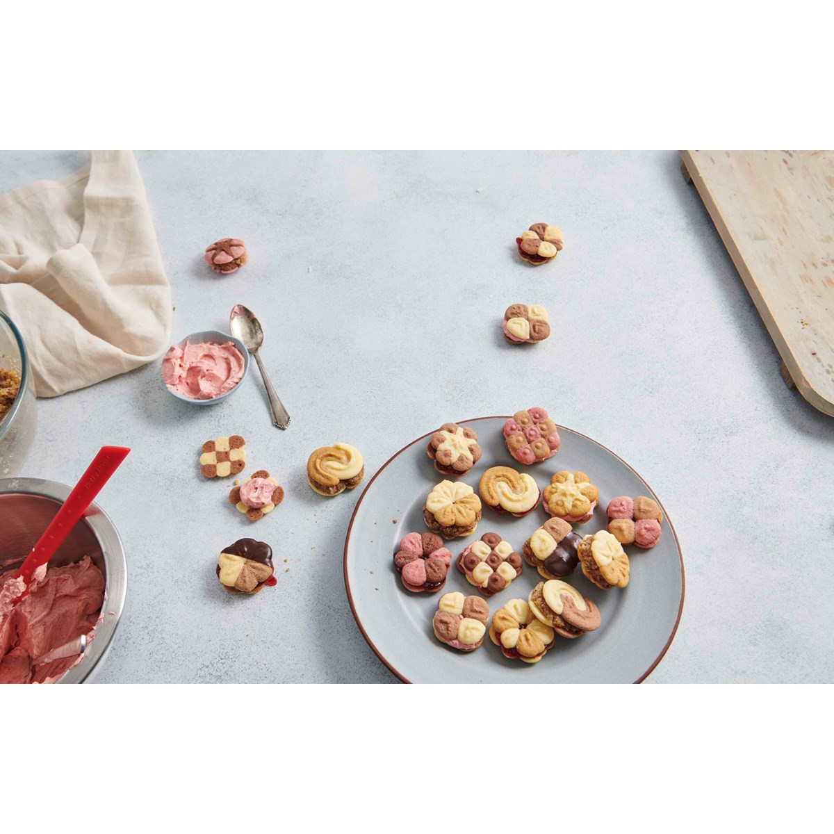 Cookie Press Kakpress Vit