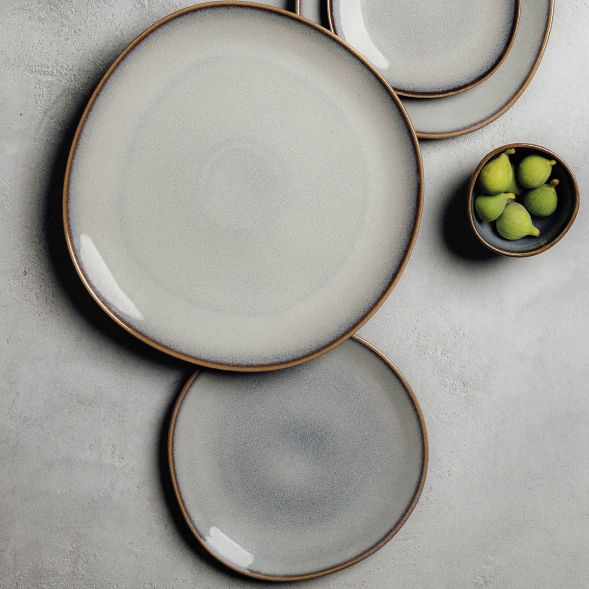 Lave Beige Serveringsfat 32 cm Beige