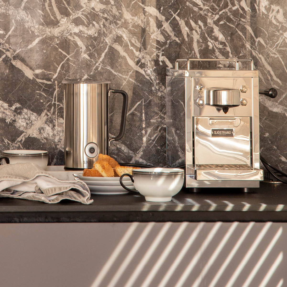 Sjöstrand Mjölkskummare Rostfri