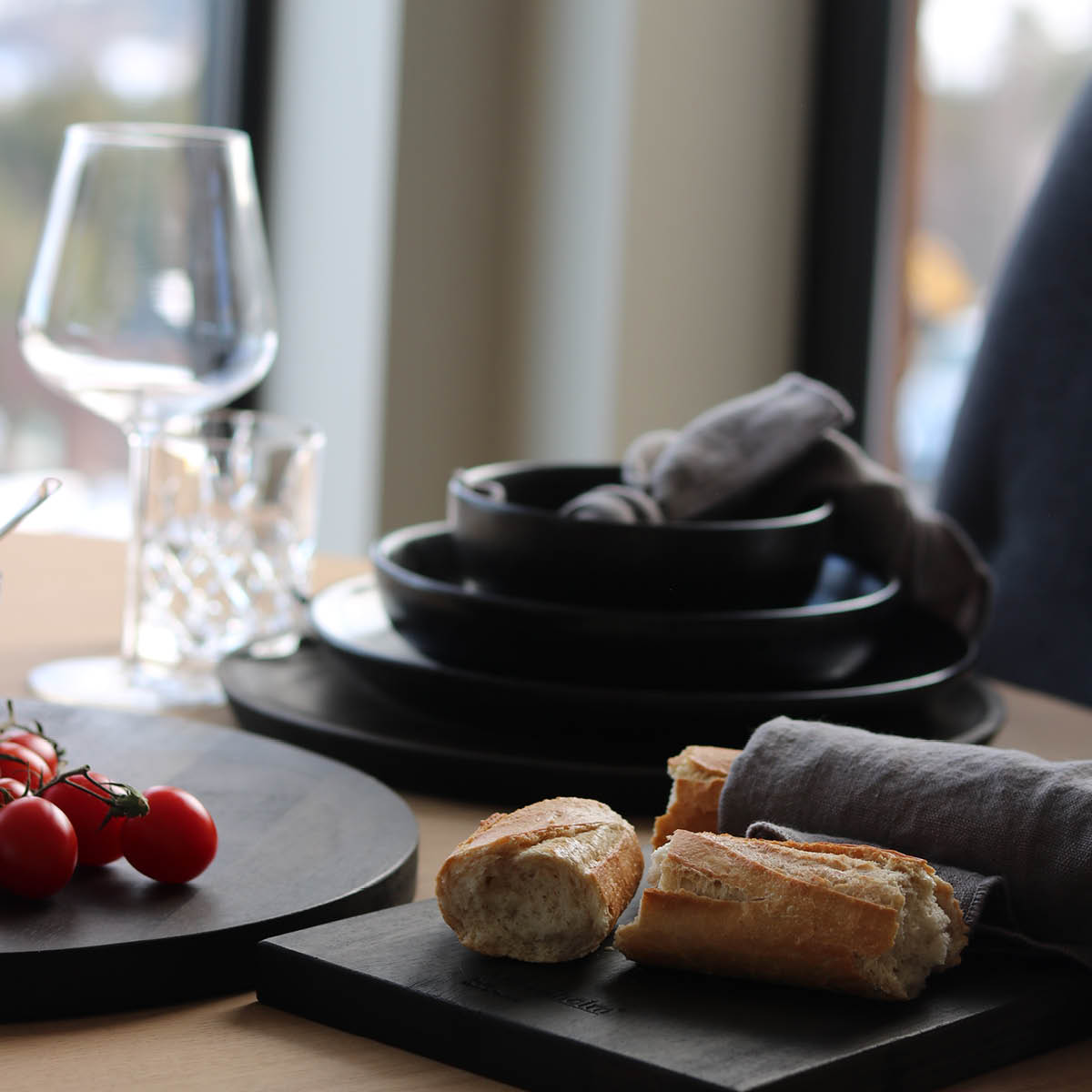 Trevare Serveringsbräda 38 cm Svart