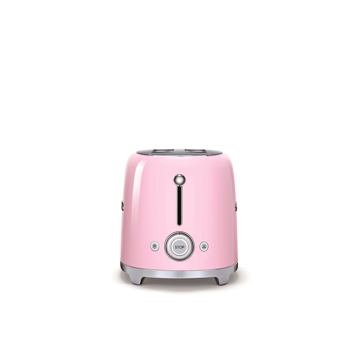 Smeg 50's Style Brödrost 4 skivor Rosa