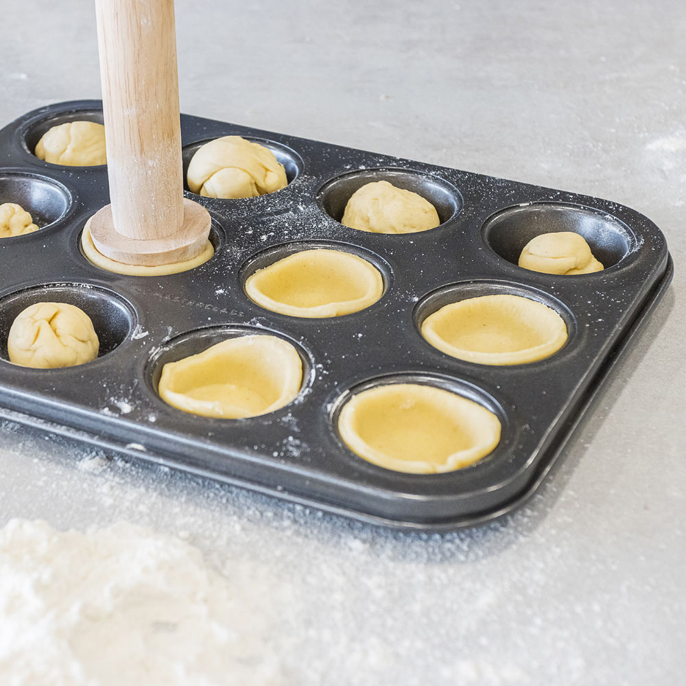 Muffinsform för 12 små muffins