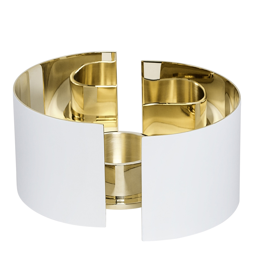 Infinity Ljuslykta 3 delar 6 cm Vit