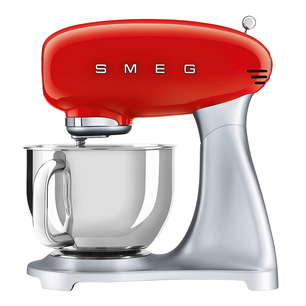 Smeg 50's Style Köksmaskin SMF02 4,8 L Röd