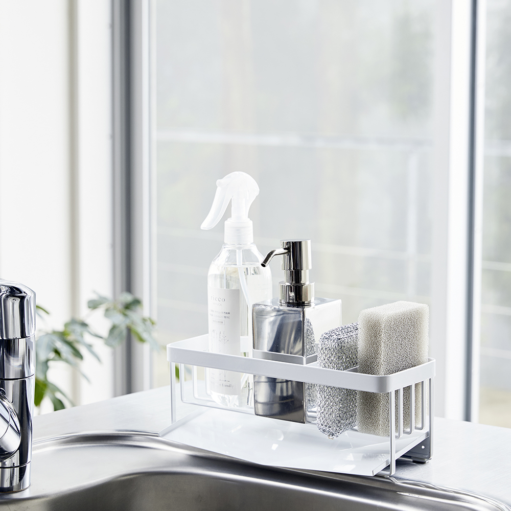 Tower Diskställ 25x10 cm Vit