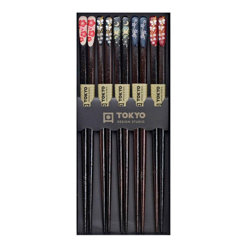 Ätpinnar Chopstick 5-pack Nippon floral