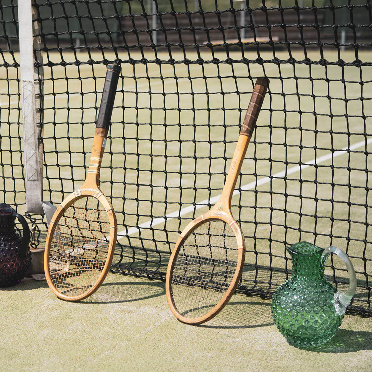 Hobnail Karaff 2 L Dark Green