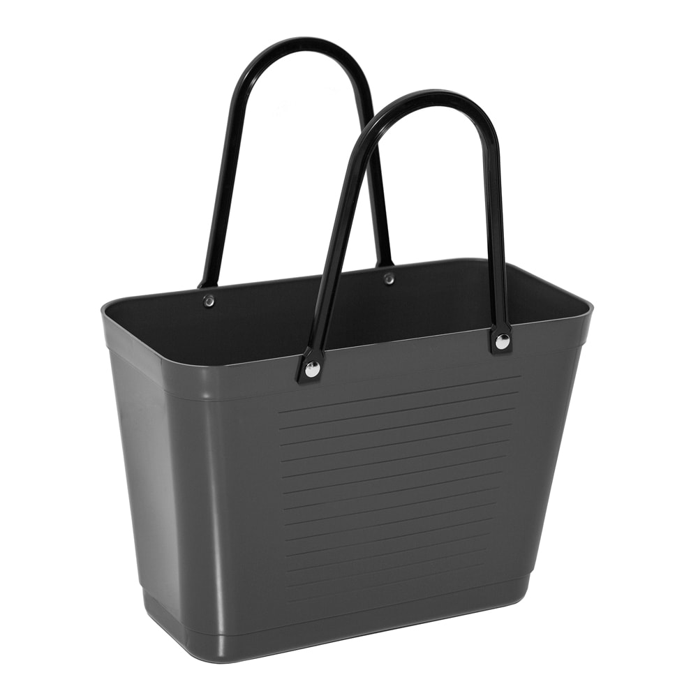 Väska Plast Liten Mörkgrå