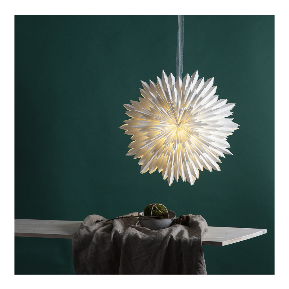 Ice Julstjärna 50 cm Vit