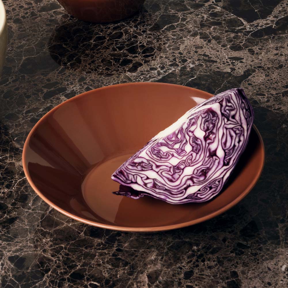 Teema Tallrik djup/skål 21 cm Vintage Brun