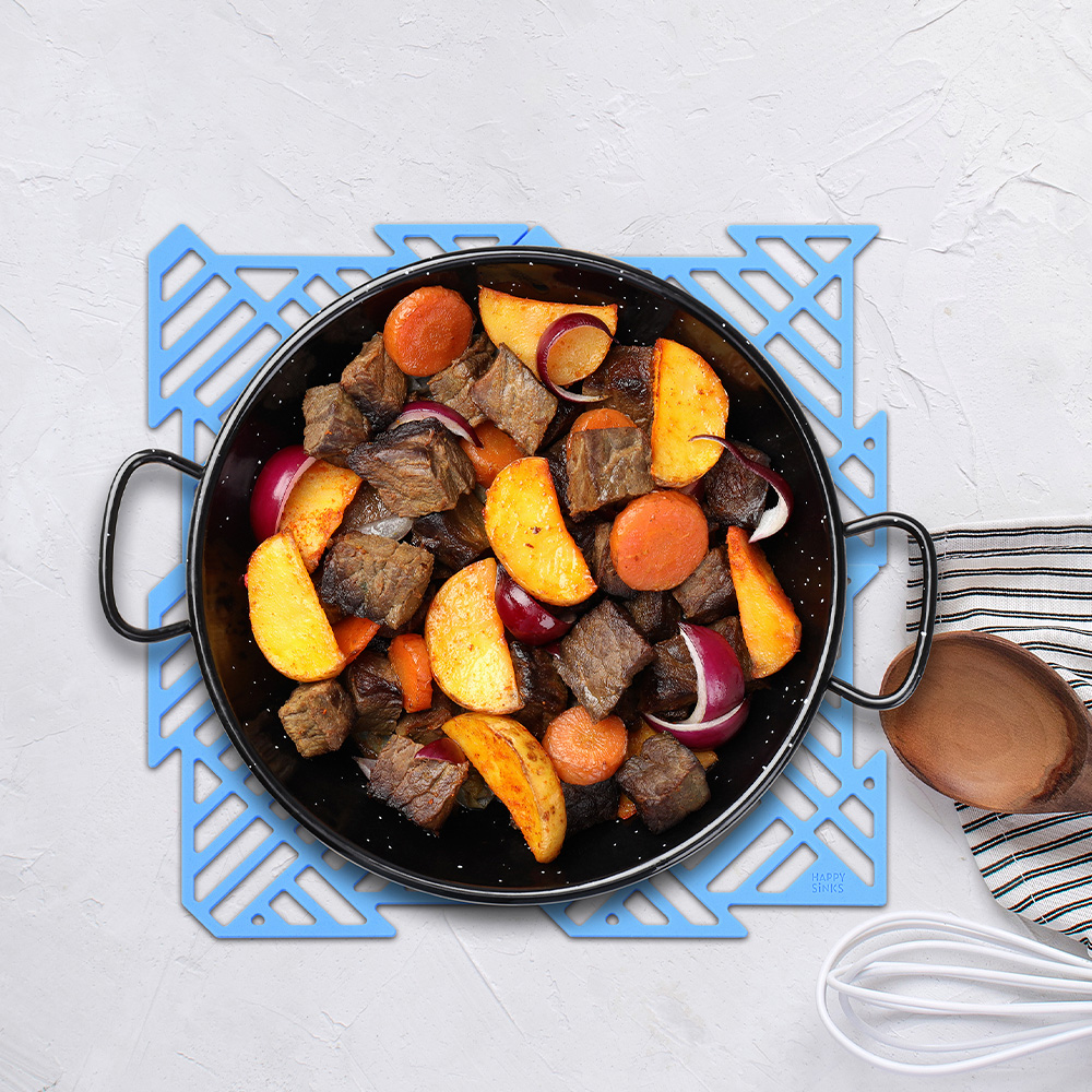 Happy Diskho-skydd Puzzle 4 delar Blå