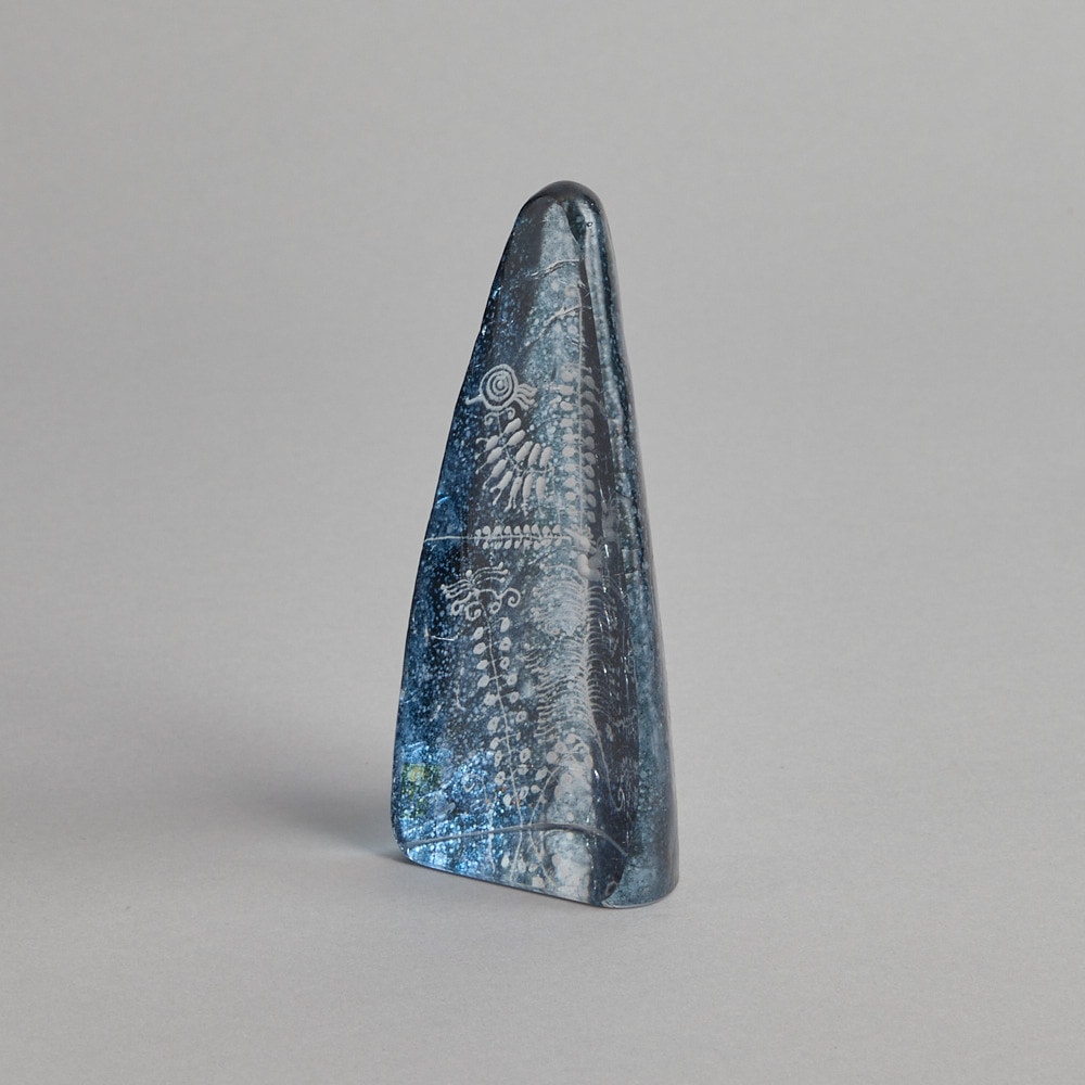 SÅLD Glasskulptur av Göran Wärff