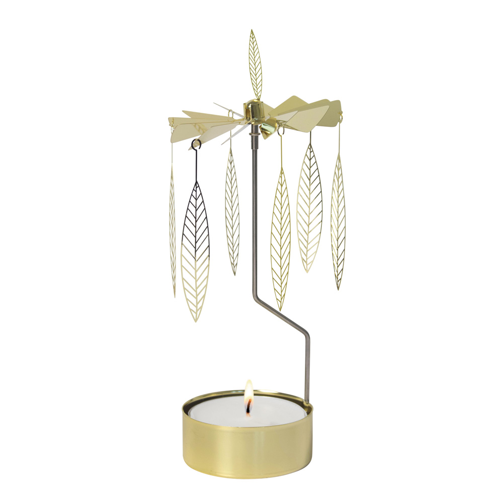Änglaspel Salix 8x20x8 cm Guldmetall